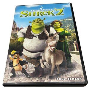 shrek 2 far far away DVD dream works PG English 92 minutes READ